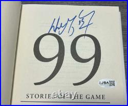 99 Stories of the Game Autographed by Wayne Gretzky JSA