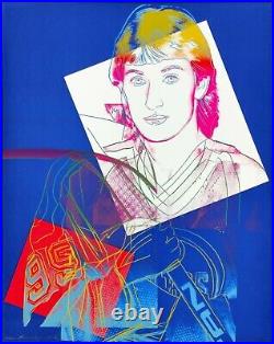 Andy Warhol Ii. 306 Wayne Gretzky 1984 Dual Signed Screenprint Make An Offer