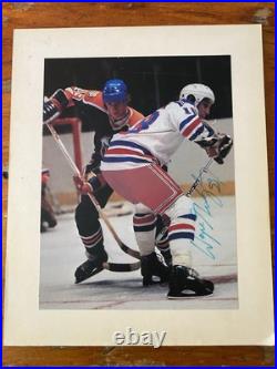 Authentic Autograph Of Wayne THE GOAT Gretzky- Second Year Picture! 1980s Auto