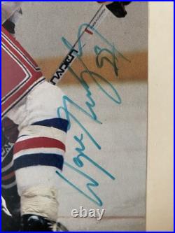 Authentic Autograph Of Wayne THE GOAT Gretzky- Second Year Picture! 1980s Auto