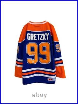 Authentic Hockey Jersey Wayne Gretzky Autographed Signed COA