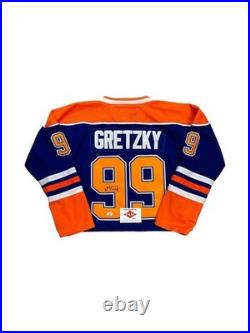 Authentic Hockey Jersey Wayne Gretzky Autographed Signed COA