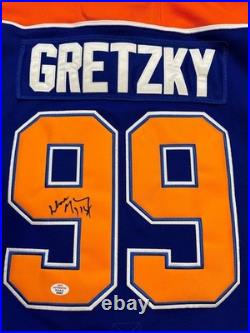 Authentic Hockey Jersey Wayne Gretzky Autographed Signed COA