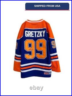 Authentic Hockey Jersey Wayne Gretzky Autographed Signed COA