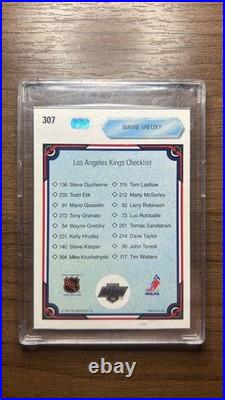 Autographed 1990 Upper Deck Wayne Gretzky #307 Collector's Choice LA Kings