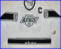 Autographed Uda Wayne Gretzky Los Angeles Kings Replica CCM Jersey