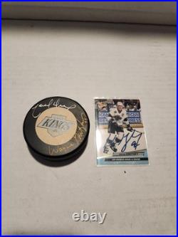 Autographed, Wayne Gretzky