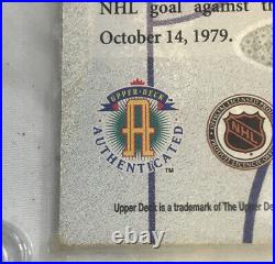 Autographed Wayne Gretzky 1994 Upper Deck Uda Salutes 802 Oversized Card Rare