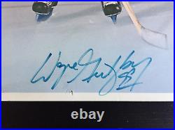 Autographed Wayne Gretzky Mattel Photo (JSA Authentic)