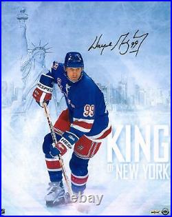 Autographed Wayne Gretzky New York Rangers 16x20 Photo Item#10948054