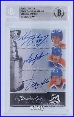 Autographed Wayne Gretzky Oilers Hockey Slabbed Card Item#12575419 COA