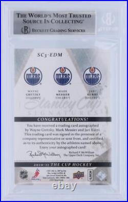 Autographed Wayne Gretzky Oilers Hockey Slabbed Card Item#12575419 COA