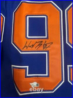 Edmonton Oilers Wayne Gretzky #99 Autograph Jersey Signed Fanatics Certified