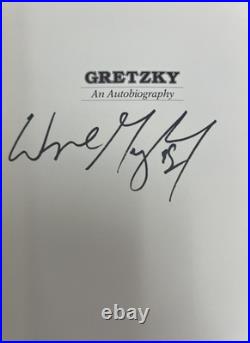 GRETZKY An Autobiography by WAYNE GRETZKY (Hardcover) SIGNED, FIRST EDITION