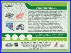 GRETZKY HOWE ROY MESSIER 2009-10 O-Pee-Chee Materials QUAD JERSEY PATCH 2009