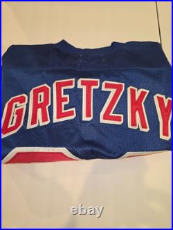 GRETZKY signed game type jersey see pictures for the full view