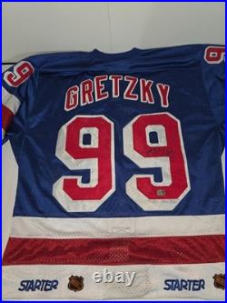GRETZKY signed game type jersey see pictures for the full view