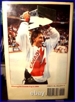 Gretzky An Autobiography by Wayne Gretzky (1990) HC. DJ. 1st. Signed Ed. VG+