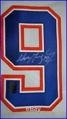 Gretzky Edmonton Oilers Captain Signed RARE White CCM VINTAGE Hockey Jersey