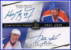 Gretzky/Kurri 2014-15 SP Authentic Sign Of The Times Dual Auto 14/25