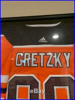 Hand Signed Wayne Gretzky Edmonton Oilers Autod Authentic Adidas Jersey COA