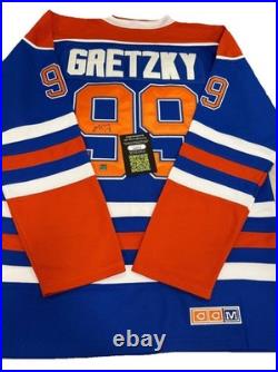 Hockey Jersey Size 48 Autographed Wayne Gretzky Signed COA