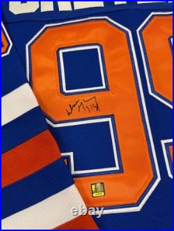 Hockey Jersey Size 48 Autographed Wayne Gretzky Signed COA