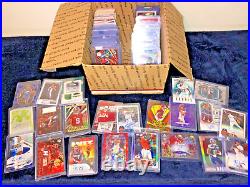 Huge Rookie Patch Auto Prizm 1/1 Ssp Select Rc 400+ Sports Card Collection Lot