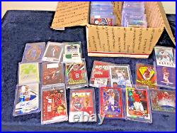 Huge Rookie Patch Auto Prizm 1/1 Ssp Select Rc 400+ Sports Card Collection Lot