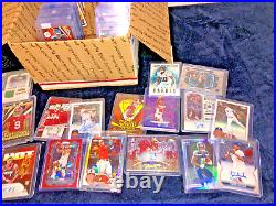 Huge Rookie Patch Auto Prizm 1/1 Ssp Select Rc 400+ Sports Card Collection Lot