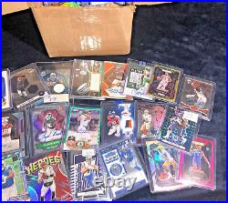 Huge Rookie Patch Auto Prizm Case Hit Select Rc 400+ Sports Card Collection Lot