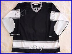 Jsa #99 Wayne Gretzky Signed NHL Game Jersey CCM Los Angeles Kings Fight Strap