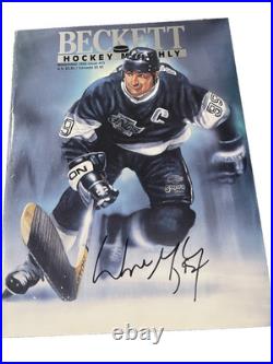 Jsa Wayne Gretzky Autographed Signed La Kings Beckett 1992