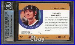 Kings Wayne Gretzky Authentic Signed 1990 Pro Set #394 Card BAS Slabbed