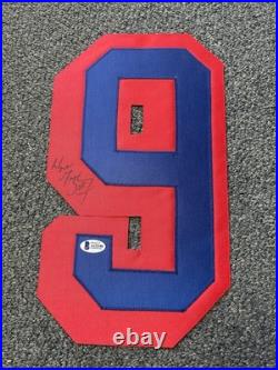 L@@K Wayne Gretzky Signed Autographed Jersey Number New York Rangers BAS