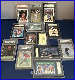 Lot X 12 MICHAEL JORDAN, GRETZKY, CABRERA, PUJOLS, TIGER RC'S AUTO'S SP's +++