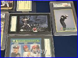 Lot X 12 MICHAEL JORDAN, GRETZKY, CABRERA, PUJOLS, TIGER RC'S AUTO'S SP's +++