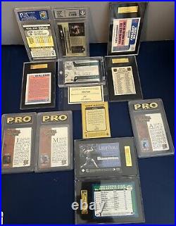 Lot X 12 MICHAEL JORDAN, GRETZKY, CABRERA, PUJOLS, TIGER RC'S AUTO'S SP's +++