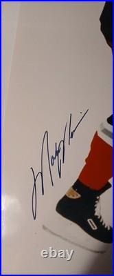 MARK MESSIER & WAYNE GRETZKY /500 DUAL SIGNED AUTOGRAPHED 16x20. UDA STEINER
