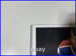 MINT WAYNE GRETZKY 1983 AUTOGRAPH EDMONTON OILERS MATTEL 8 x 10. JACK