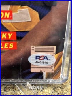 Magic Johnson Wayne Gretzky Autographed 1988 Sports Illustrated PSA/DNA