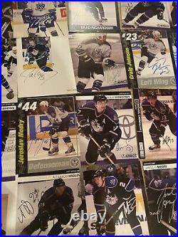 Massive Collection Of Autographed LA Kings Photographs (Including Gretzky)
