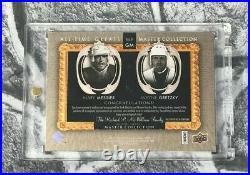 Master Collection All Time Greats Wayne Gretzky Mark Messier Pairings 15/15 1/1