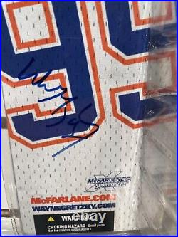 McFarlane's Sportpicks Legends Series 2 Wayne Gretzky Autographed JSA