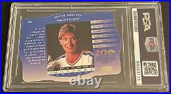 Mint 9 Auto Psa Slabbed Wayne Gretzky Signed 1996 Upper Deck Spx Card