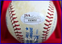 Multi-Signed OAL Baseball- Billy Martin, Wayne Gretzky & Eddie Mio JSA LOA X93652