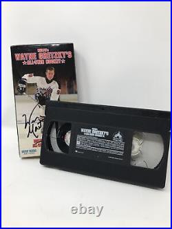 NHLPA's WAYNE GRETZKY'S Vhs Tape Signed ALL-STAR HOCKEY