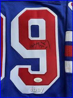 NWT! Wayne Gretzky AUTO SIGNED NY Rangers Authentic Adidas Hockey Jersey JSA COA