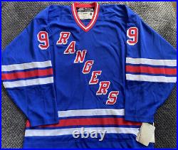 NWT! Wayne Gretzky AUTO SIGNED NY Rangers Authentic Adidas Hockey Jersey JSA COA