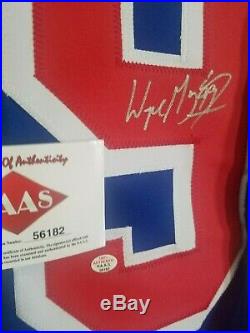 New York Rangers Signed auto autograph Jersey Wayne Gretzky with COA Kings Oilers